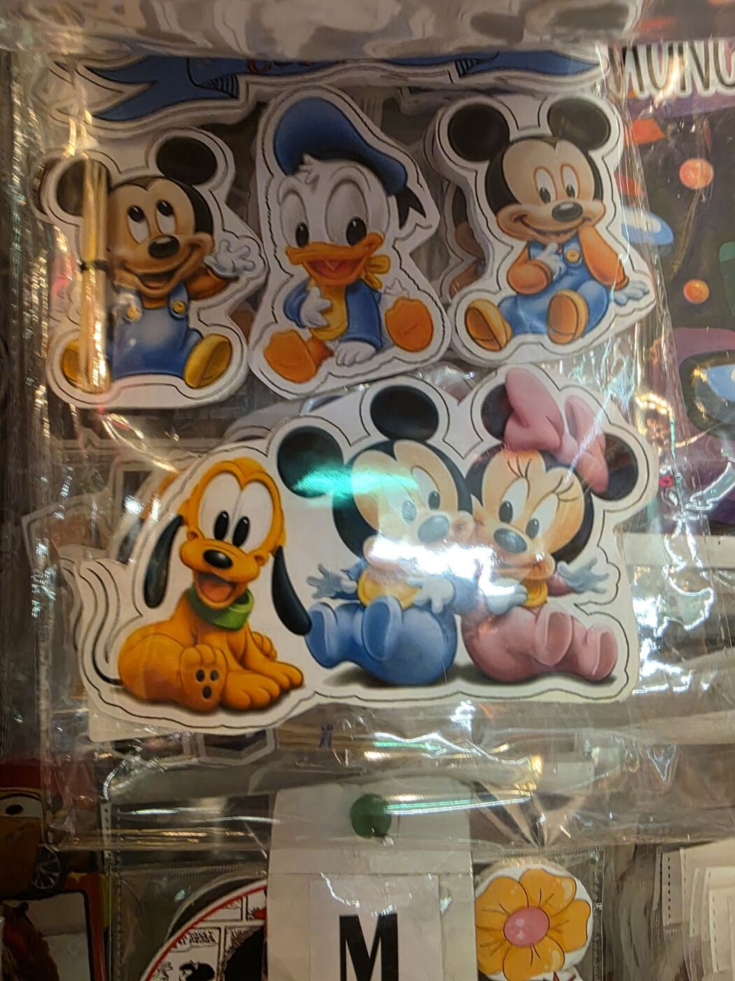 Apliques infantiles de Mickey y sus amigos