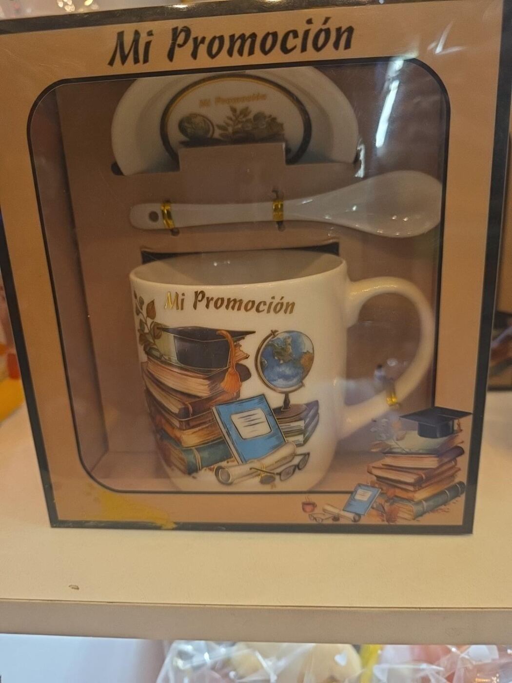 Pocillo personalizado de grado en caja de regalo