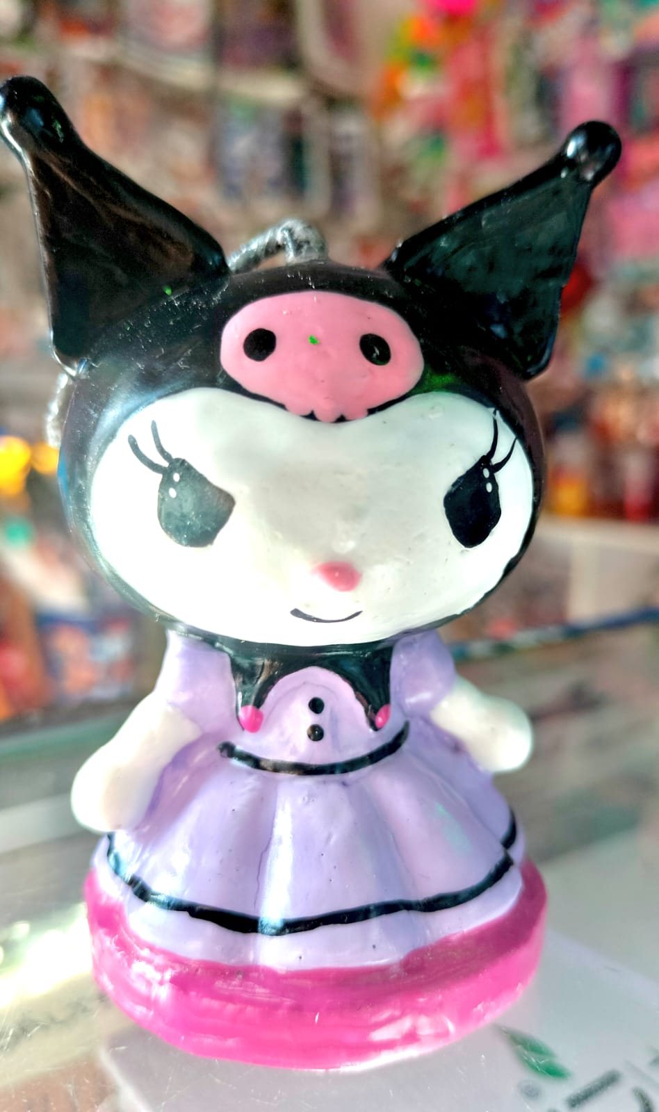 Vela decorativa de personaje Kuromi